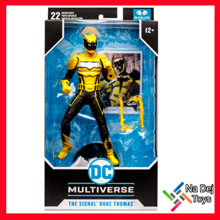 The Signal Duke Thomas DC Multiverse McFarlane Toys 7" Figure ดิ ซิกนัล ดุ๊ค โธมัส ดีซีมัลติเวิร์ส แมคฟาร์เลนทอยส์