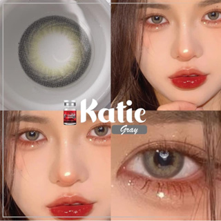 เลนส์ตาหวาน ตาโต (lovely) คอนเเทคเลนส์ katie gray