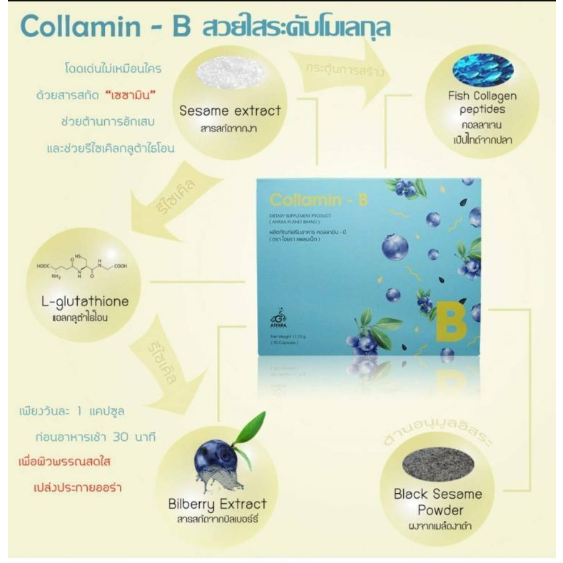 collamin-b-คอลลามิน-บี-ผลิตภัณฑ์เสริมอาหาร-นวัตกรรมคอลลาเจนในรูปแบบแคปซูลผสมสารเซซามินดูแลข้อเข่าและสุขภาพ