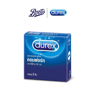 ภาพหน้าปกสินค้าDurex ถุงยางอนามัยดูเร็กซ์ คอมฟอร์ท (3 ชิ้น) ที่เกี่ยวข้อง