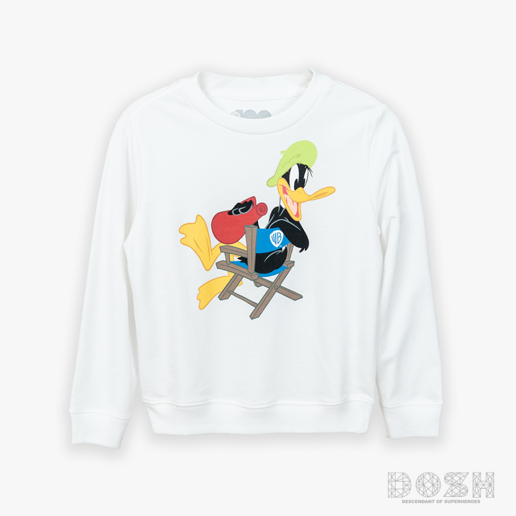 dosh-kids-unisex-sweater-wb-สเวตเตอร์เด็กชาย-เด็กหญิง-dwabj5004-ow