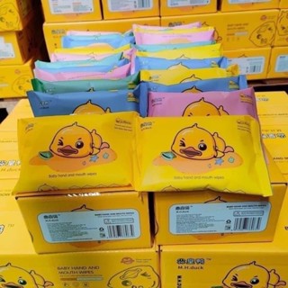 ทิชชู่เปียกเป็ดลายน่ารัก ของพร้อมส่งในไทย