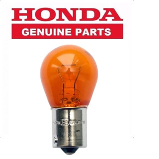 หลอดไฟ หลอดไฟเลี้ยว ไฟเลี้ยว หลอดเขี้ยว หลอดส้ม กลมเขี้ยวHonda 12V 21W ตรงรุ่น CRV G1 แท้เบิกศูนย์ฮอนด้า