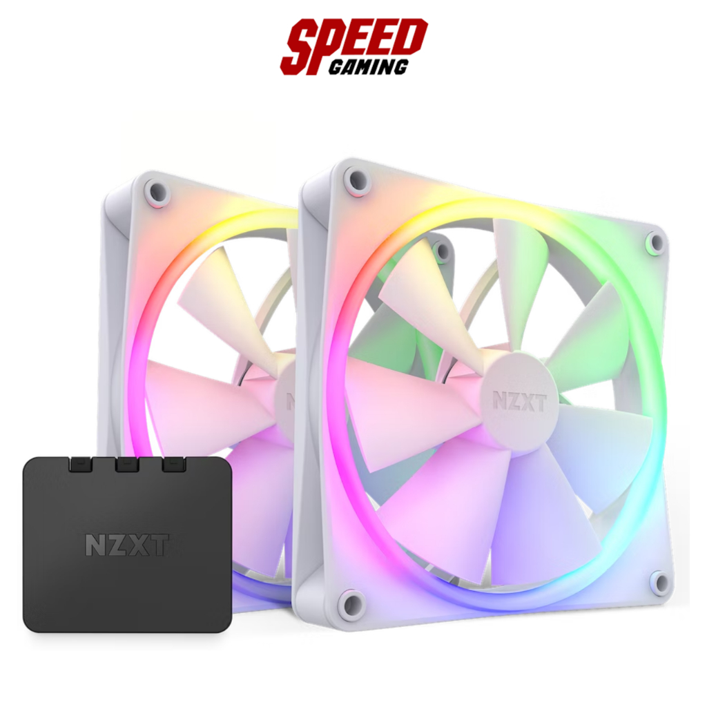 NZXT FAN CASE F140 RGB DUO [2 x140MM RGB FAN] : RF-D14DF-W1 WHITE By ...