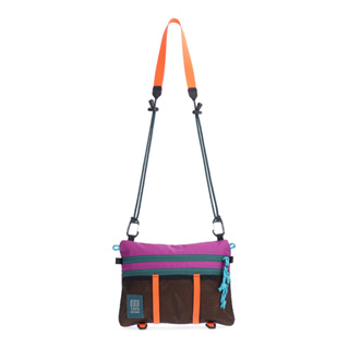 Topo Designs กระเป๋าสะพายข้าง รุ่น MOUNTAIN ACCESSORY SHOULDER BAG KHAKI/GRAPE