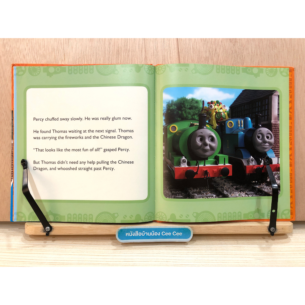 หนังสือภาษาอังกฤษ-ปกแข็ง-thomas-amp-friends-thomas-percy-and-the-funfair-based-on-the-railway-series-by-the-rev-w-awd