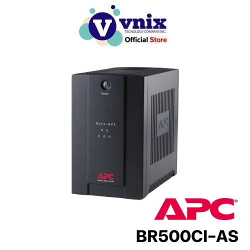 BR500CI-AS เครื่องสำรองไฟฟ้า APC Back-UPS RS500VA/300W, 230V By Vnix ...