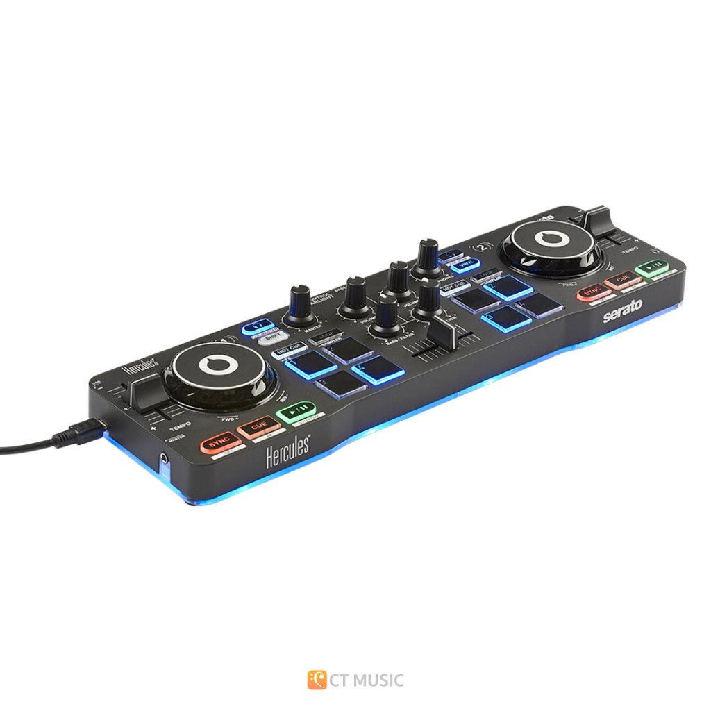 hercules-djstarter-kit-ดีเจ-คอนโทรลเลอร์-dj-controllers