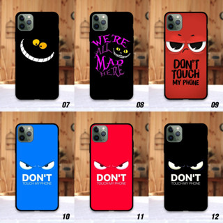 iPhone 5 6 7 8 X Xs XR 11 เคส Dont Touch