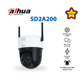 Dahua-DH-SD2A200-GN-AW-PV IP WiFi 2PM Light Full-Color Two-Way Alam SD128 H265 IP66