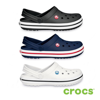 เช็ครีวิวสินค้า[ลิขสิทธิ์แท้] CROCS Crocband Clog - Comfort Sandal ใส่สบาย รองเท้าแตะ คร็อคส์ แท้ รุ่นฮิต ได้ทั้งชายหญิง รองเท้าเพื่อสุขภาพ
