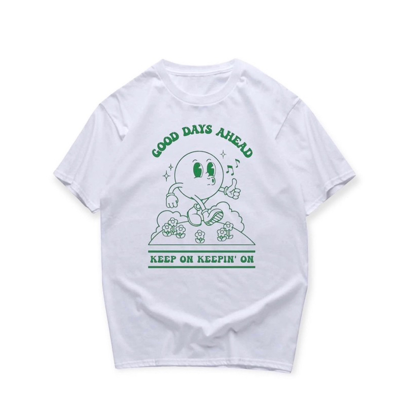 เสื้อยืดคำคม-good-days-ahead-ของ-oriental-vintage