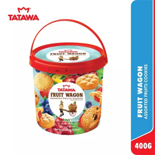 ฟรุตวากอน คุกกี้ผลไม้รวม | Tatawa Fruit Wagon Assorted Fruits Cookies 400g