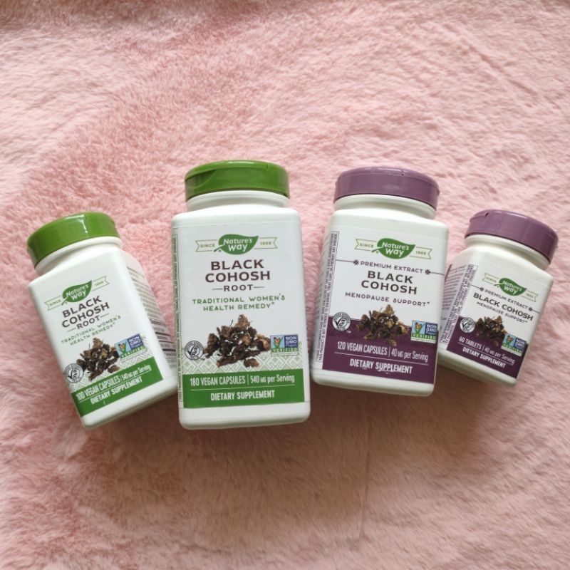 Nature's Way, Black Cohosh Root, 540 mg, 100, 180 Vegetarian Capsules