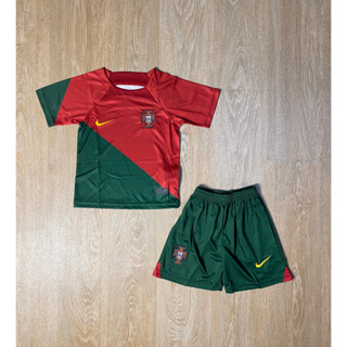 เสื้อเด็ก ทีมชาติโปรตุเกส เหย้า (แดง/เขียว) 22-23