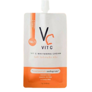 สินค้า วีซี วิตซี  VC VitC ไวท์เทนนิ่ง ครีม ( แบบซอง)