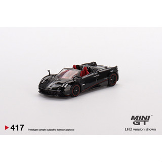 Mini GT No.417-L Pagani Huayra Roadster Black