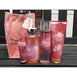 Bath &amp; Body Works Champagne Toast 4 piece set ของแท้