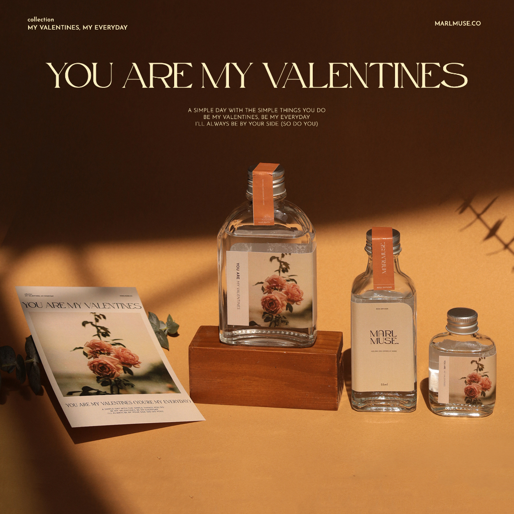 MARLMUSE | ก้านไม้หอม (Reed Diffuser) My valentine collection [Limited ...