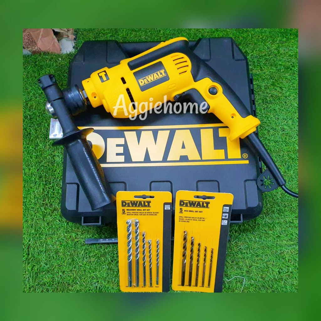 dewalt-สว่านกระแทก-13-มม-รุ่น-dwd024k-650-วัตต์-เจาะปูน-เจาะไม้-เจาะเหล็ก-สว่าน-สว่านกระแทก