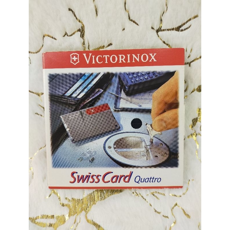 VICTORINOX Swiss Card Quattro SWISS MADE Shopee Thailand