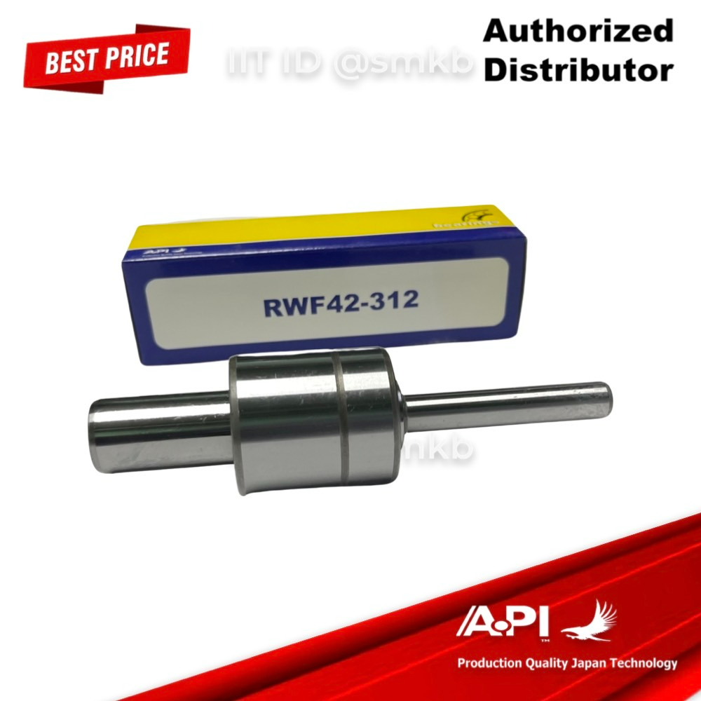 rwf42-312-api-amp-nb-rwf42-312-ตลับลูกปืนปั้มน้ำw-46-mm-a22-mm-แกนปั้มน้ำ-hino-22x42x12-ยาว-155-มิล-z-40x46x70