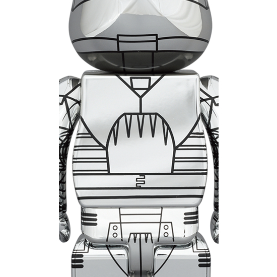 gachabox Bearbrick Shadow Moon Sorayama version 400% - แบร์บริค 