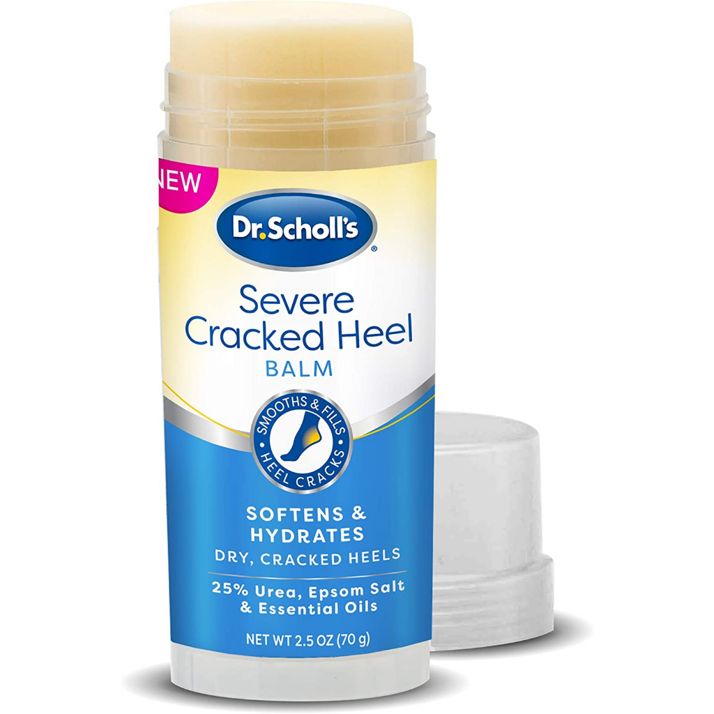 [ของแท้ 100] DR.SCHOLL SEVERE CRACKED HEEL BALM SOFTENS & HYDRATES DRY