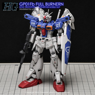 [HG] GUNDAM GP01Fb FULL BURNERN ของแท้จาก G-Rework