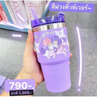 Sanrio แก้วสุญญากาศ  💓ลิขสิทธิ์แท้100%💓Little twin stars Sanrio แก้วสุญญากาศ  💓yeti เก็บอุณหภูมิร้อน-เย็น💓สินค้าซานริโอ้