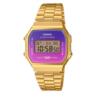 Casio นาฬิกาข้อมือ Unisex รุ่น A168WERG-2ADF