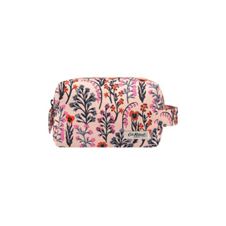 Cath Kidston Recycled Rose Beauty Bag Paper Pansies Small Peach