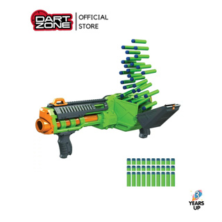 DART ZONE® ปืนของเล่น กระสุนโฟม ดาร์ทโซน แมททริกซ์ไฟเออร์ Matrixfire Motorized Dart Hopper Blaster (80 FPS) ของเล่นเด็กผช ปืนเด็กเล่น ยิงปืน (ลิขสิทธิ์แท้ พร้อมส่ง) Adventure Force soft-bullet gun toy battle game