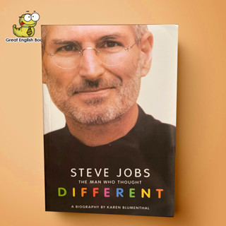 (ใช้โค้ดรับcoinคืน10%ได้) พร้อมส่ง หนังสือภาษาอังกฤษ Steve Jobs The Man Who Thought Different A Biography By Karen Blumenthal Businesss Biographies (ปกอ่อน)