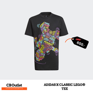 เสื้อยืดเด็กผู้ชาย เสื้อยืดเด็กผู้หญิง ADIDAS X LEGO® GRAPHIC TEE GU8901