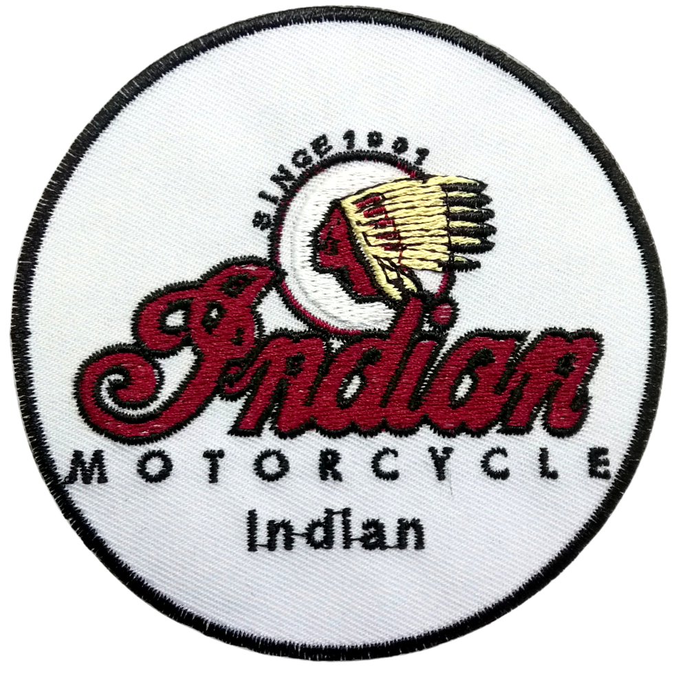 ตัวรีดติดเสื้อindian-motorcycle-อาร์มรีด-อาร์มปัก-ตกแต่งเสื้อผ้า-หมวก-กระเป๋า-แจ๊คเก็ตยีนส์-hipster-embroidered-iron-on