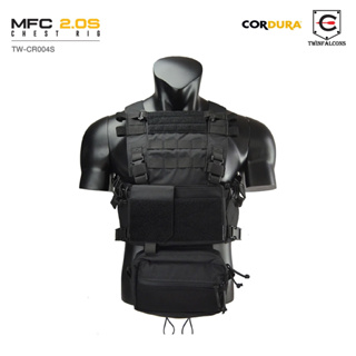 เสื้อ MFC 2.0S Chest Rig ( Twinfalcons ) วัสดุผ้า Delustering Cordura 500D This chest rig inncludes