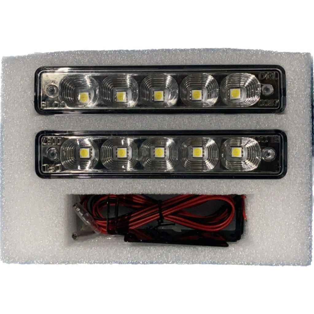 led-ไฟเดย์ไลท์-ติดสเกิร์ตรถ-แปลงใส่รถทั่วไป-led-daylight