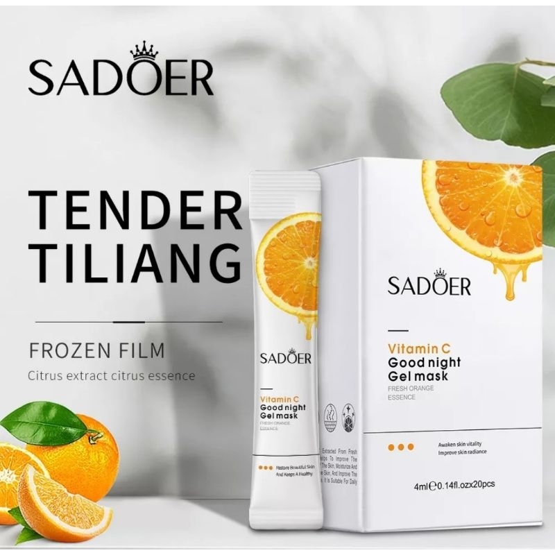 สลีปปิ้งมาส์กหน้าขาวใส-sadoer-20ซอง-กล่อง-สูตรวิตามินซี-ผิวเนียนนุ่ม-กระชับ-หน้า-ขาว-เนียนใส