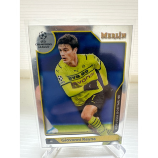 2021-22 Topps Merlin Chrome UEFA League Soccer Cards Dortmund