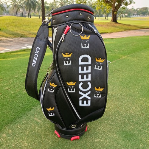 11golf-ถุงกอล์ฟ-exceed-logo-golf-bag-pu-ขนาดใหญ่-9-5-นิ้ว