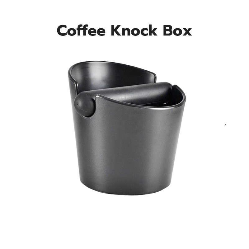 ถังเคาะกากกาแฟ พลาสติกฐานกลม Coffee Knock Box [MANCAFE] Shopee Thailand