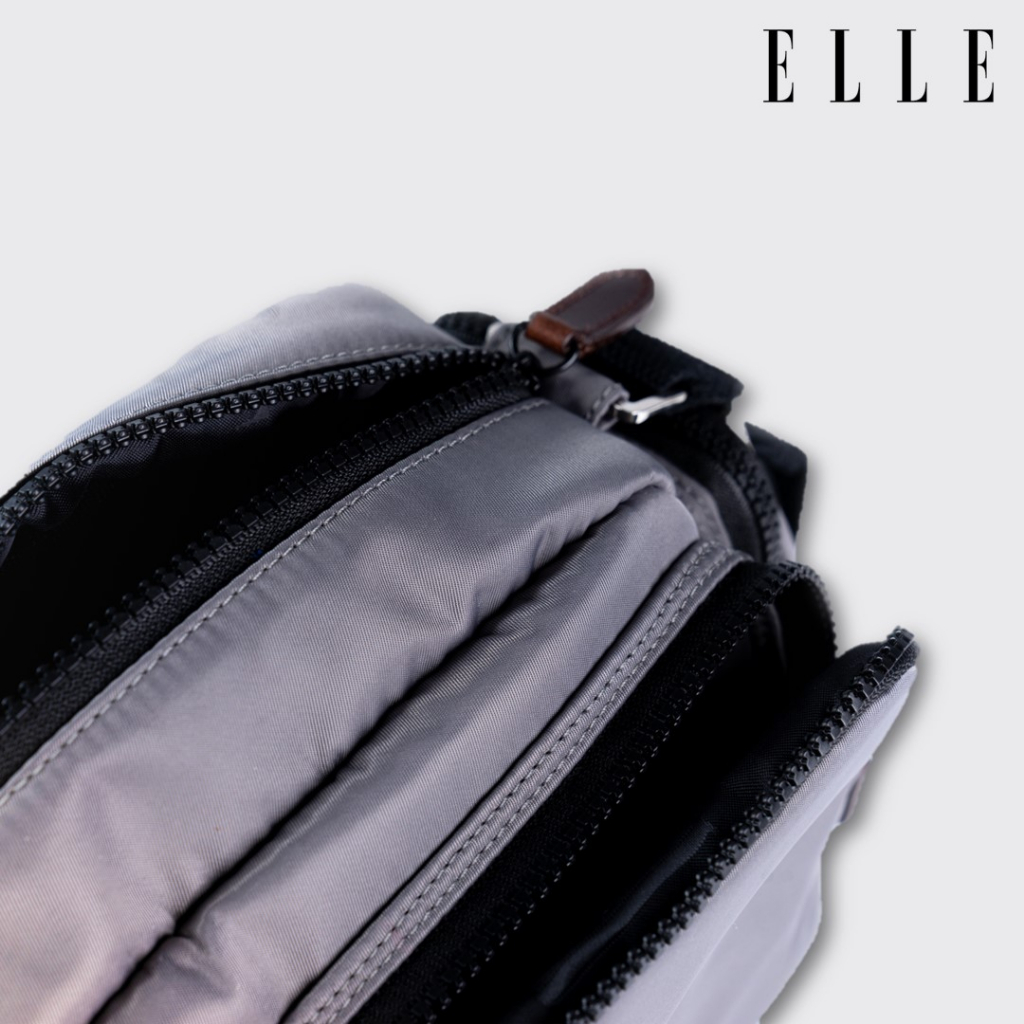 elle-bag-กระเป๋าสะพาย-ทำจากผ้า-nylon-polyestey-แข็งแรงไม่เจ็ปบ่า-ขนาดกะทัดรัด-สวยหรู-มีระดับ