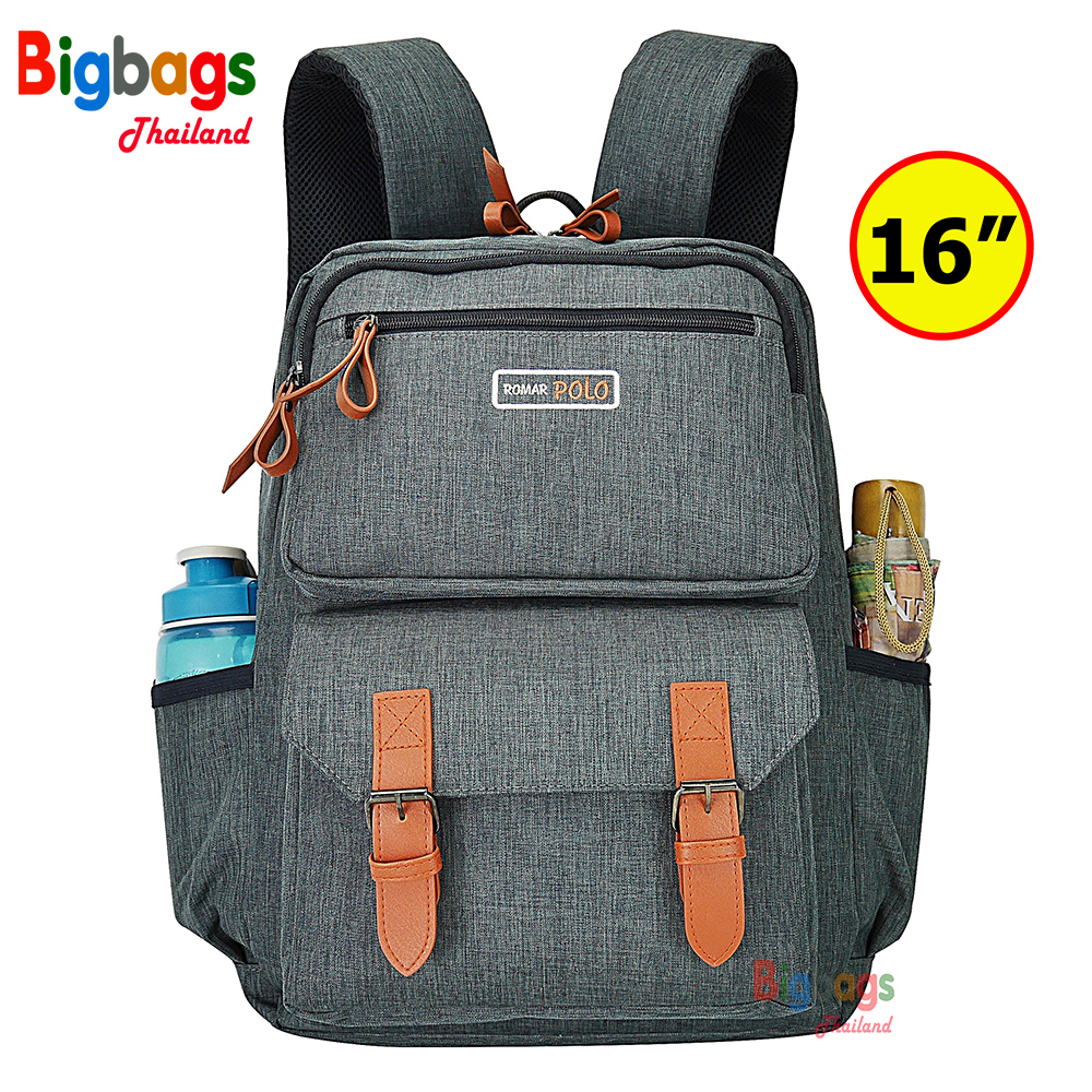 romar-polo-กระเป๋า-เป้สะพายหลัง-backpack-คุณภาพมาตราฐานดี-16-นิ้ว-รุ่น-r72489-black