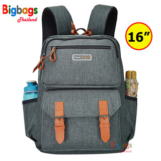 Romar Polo กระเป๋า เป้สะพายหลัง Backpack คุณภาพมาตราฐานดี 16 นิ้ว รุ่น R72489(Black)