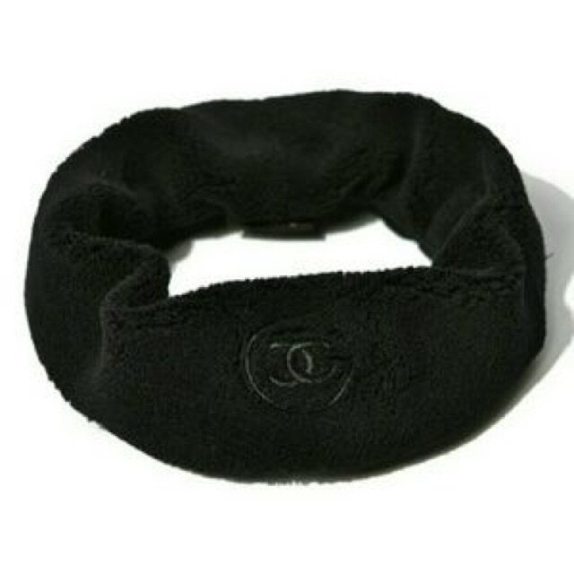 chanel-black-headband-พร้อมส่่ง