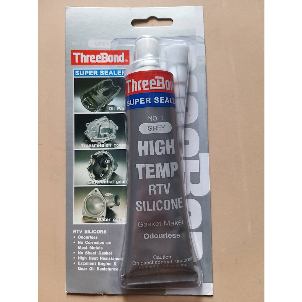 ThreeBond No.1 High Temp RTV silicone ปะเก็นเหลวชนิดซิลิโคน ทนความร้อน ...