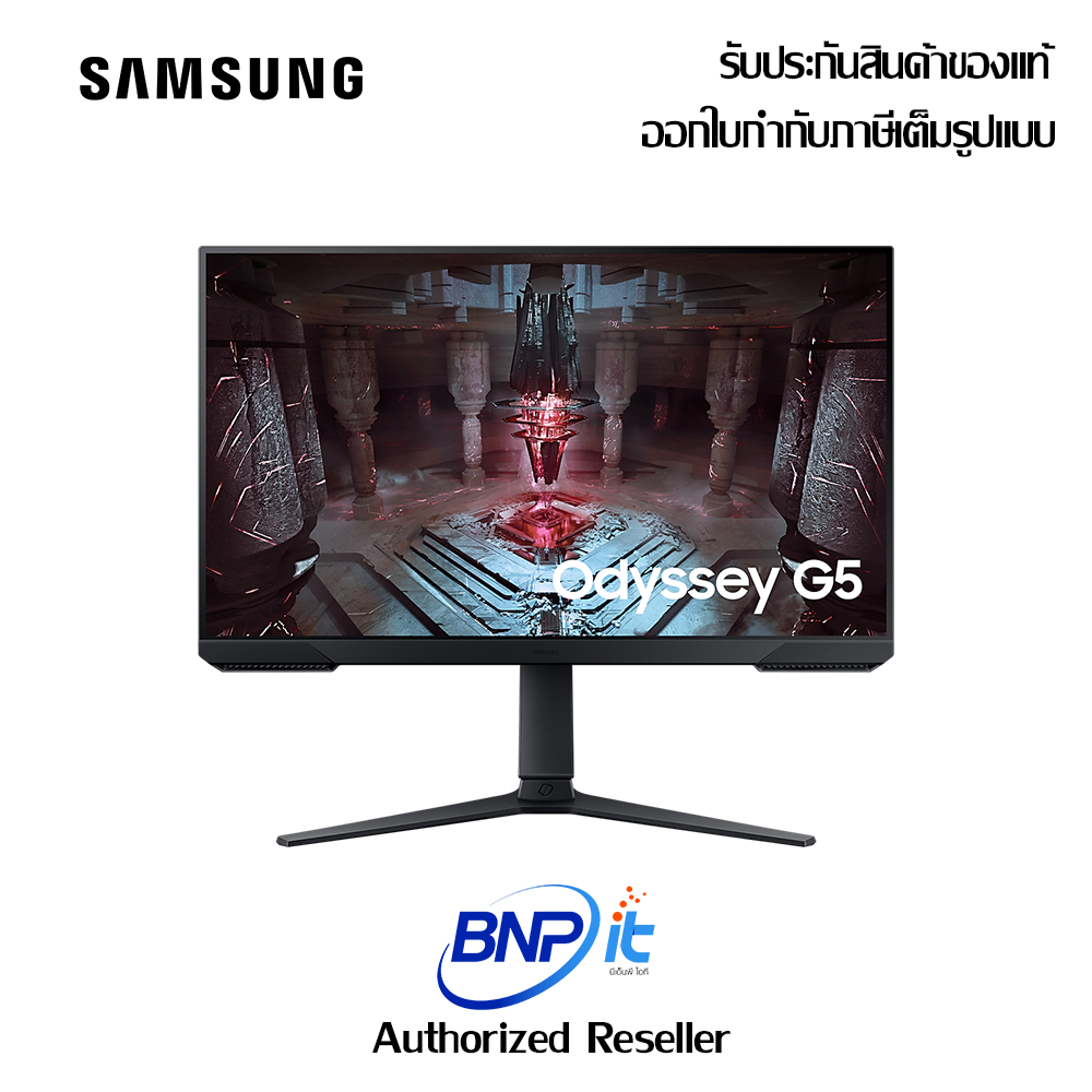 new-arrival-samsung-odyssey-gaming-monitor-g5-y2023-qhd-165hz-ซัมซุง-เกมมิ่งมอนิเตอร์-รับประกันสินค้า-3-ปี