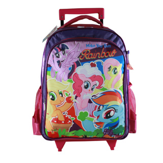 My little Pony Trolley Backpack กระเป๋าล้อลาก15นิ้วโพนี่   PN72 414