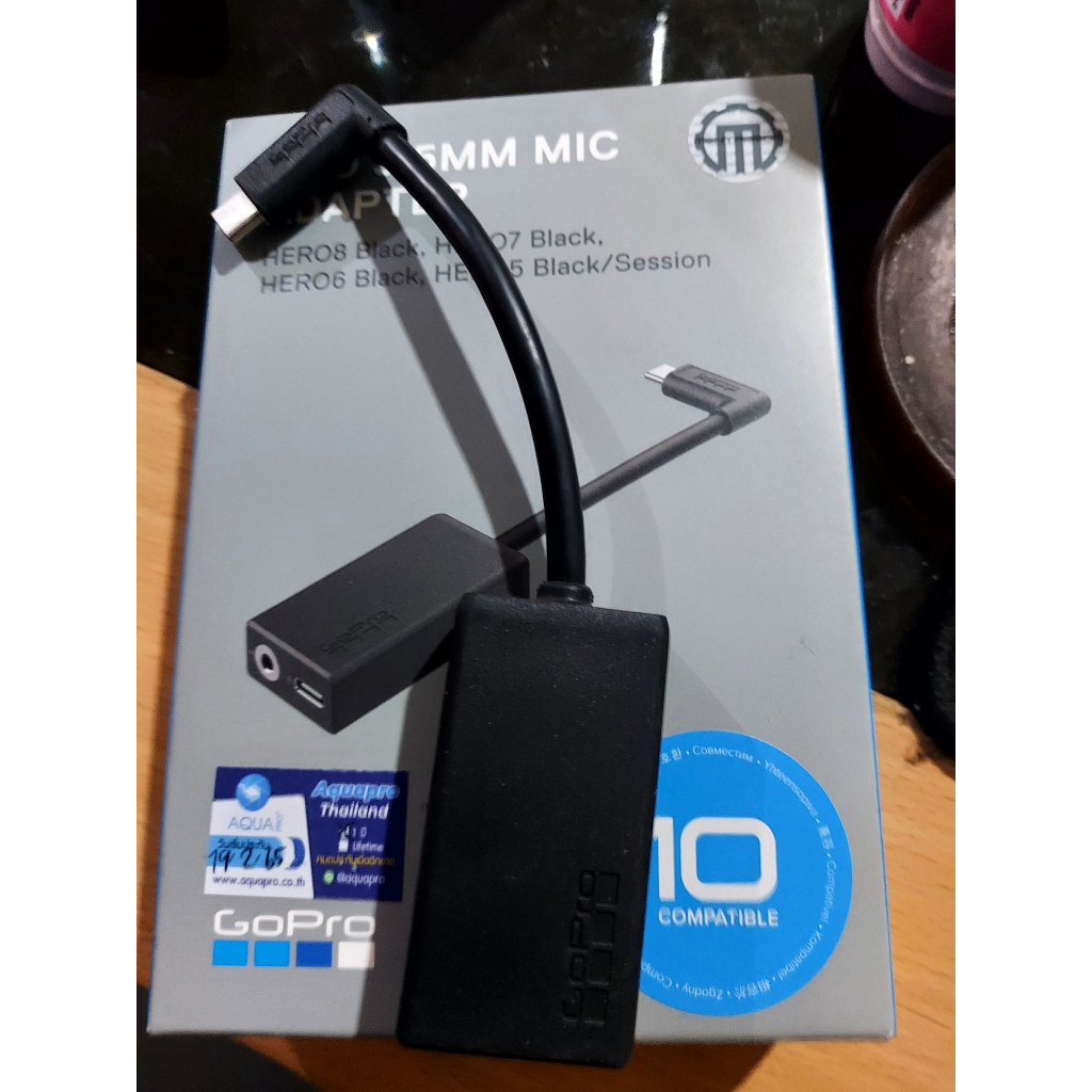 อแดปเตอร์ GOPRO MIC ADAPTER 3.5MM ของแท้ 100% | Shopee Thailand